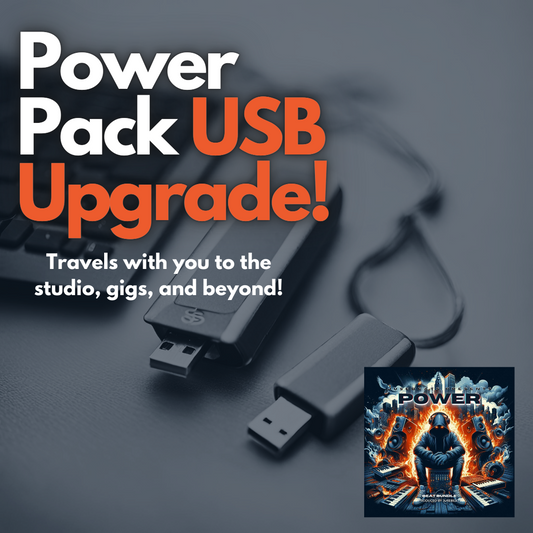 Power Pack USB Upgrade: All Mp3s + Stems pre loaded and sent to your door!
